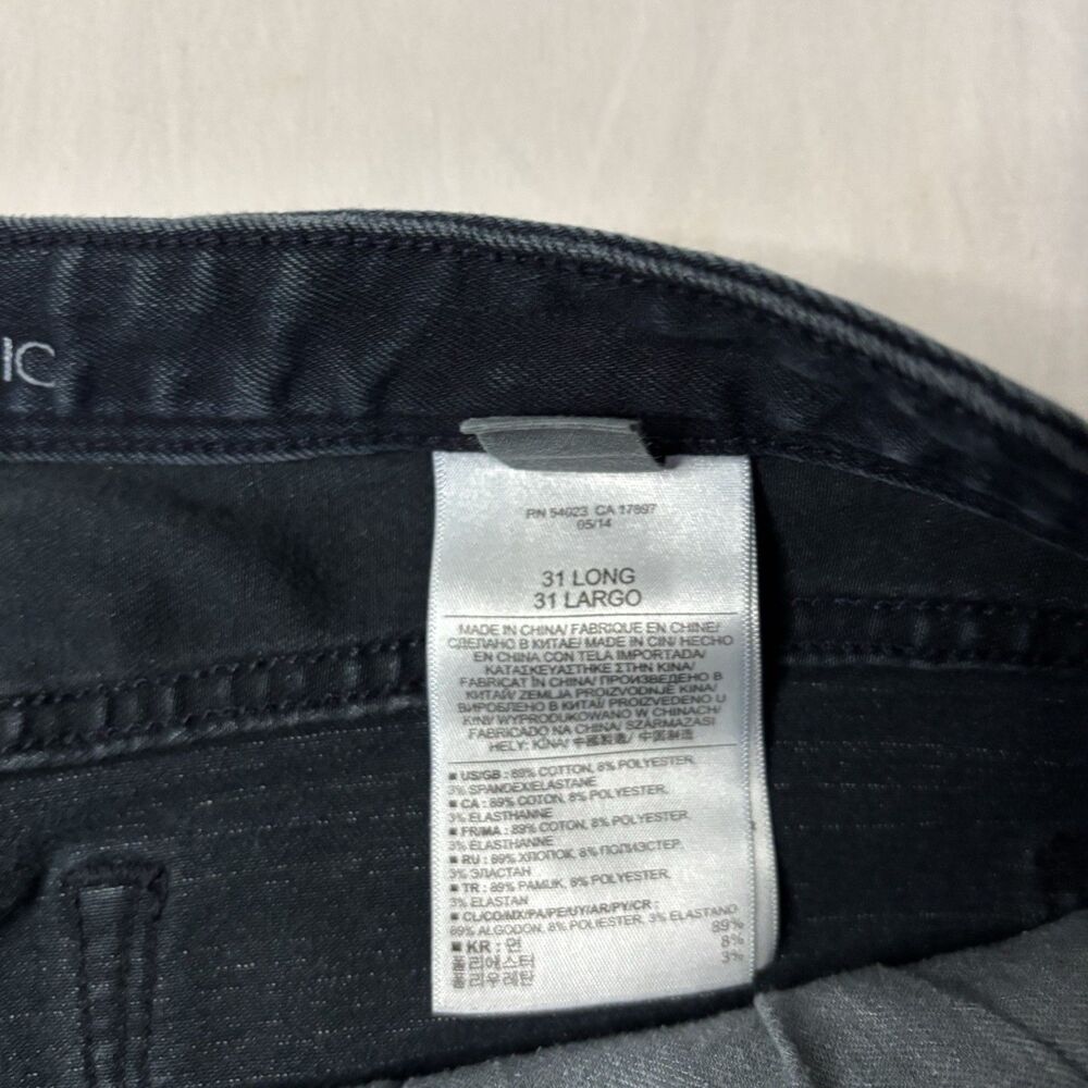 Banana Republic Skinny Jeans Black 31 Long Tall Inseam Women’s - Picture 3 of 6